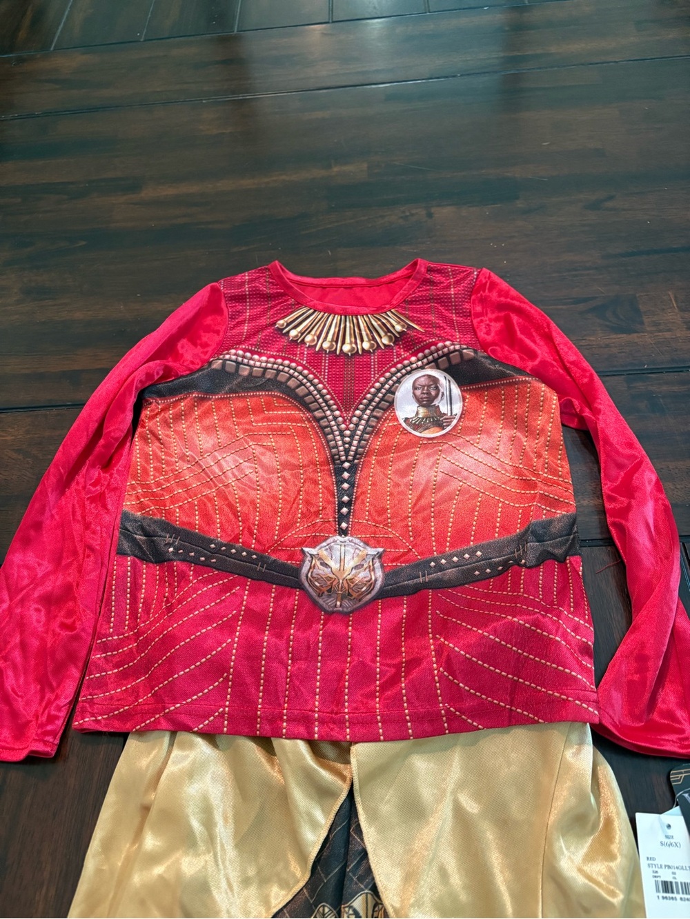 Black Panther Wakanda Forever Okoye Dora Milaje kids costume size S (6/6X)